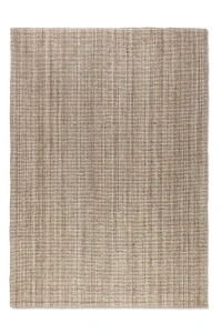 Dywan naturalny jutowy ręcznie tkany Boucle brązowo-szary 60 cm x 90 cm