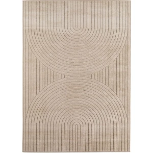 Dywan uniwersalny Nova 3D beżowy 240 cm x 340 cm 