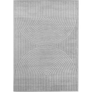 Dywan uniwersalny Nova 3D szary 140 cm x 200 cm 