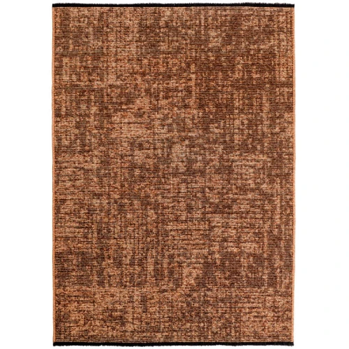 Dywan bawełniany Space ceglany 80 cm x 150 cm  - Nowoczesne fasony do salonu i pokoju
