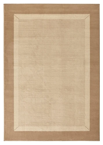 Dywan nowoczesny Basic beżowo-kremowy 160 cm x 230 cm - Nowoczesne fasony do salonu i pokoju