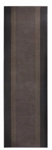 Dywan nowoczesny Basic brązowy chodnik 80 cm x 450 cm
