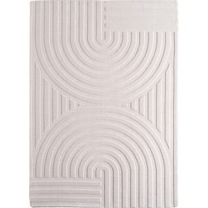 Dywan nowoczesny Pompei 3D kremowy 120 cm x 170 cm