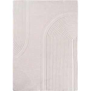 Dywan nowoczesny Pompei 3D Geometria kremowy 200 cm x 290 cm  
