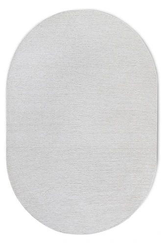 Dywan wełniany Villeroy & Boch kremowy 160 cm x 230 cm owal - Nowoczesne fasony do salonu i pokoju