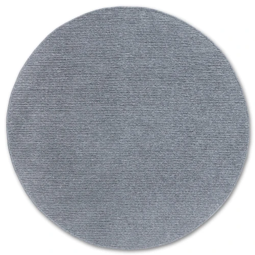 Dywan wełniany Villeroy & Boch srebrny 160 cm x 160 cm  koło - Nowoczesne fasony do salonu i pokoju