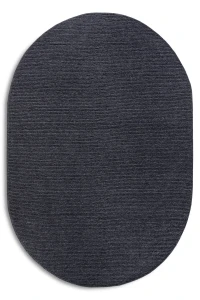 Dywan wełniany Villeroy & Boch antracytowy 160 cm x 230 cm owal