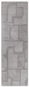 Dywan wełniany Villeroy & Boch Alexis szary 80 cm x 250 cm 