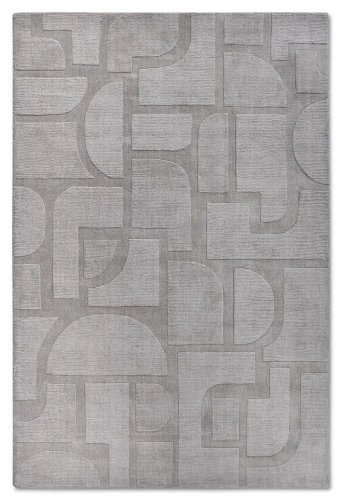 Dywan wełniany Villeroy & Boch Alexis szary 160 cm x 230 cm - Nowoczesne fasony do salonu i pokoju