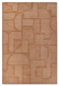 Dywan wełniany Villeroy & Boch Alexis odcienie brązowego 80 cm x 150 cm 