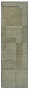 Dywan wełniany Villeroy & Boch Charlotte zielony 80 cm x 250 cm 