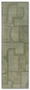 Dywan wełniany Villeroy & Boch Alexis zielony 80 cm x 250 cm