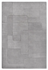 Dywan wełniany Villeroy & Boch Charlotte szary 190 cm x 280 cm 