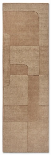 Dywan wełniany Villeroy & Boch Charlotte beżowy 80 cm x 250 cm  - Nowoczesne fasony do salonu i pokoju