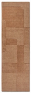 Dywan wełniany Villeroy & Boch Charlotte odcienie brązowego 80 cm x 250 cm 