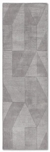 Dywan wełniany Villeroy & Boch Ursule szary 80 cm x 250 cm  
