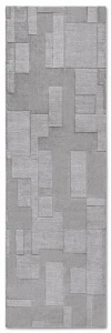 Dywan wełniany Villeroy & Boch Wilhelmine szary 80 cm x 250 cm 