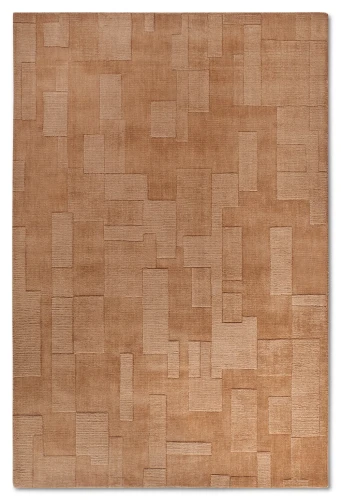 Dywan wełniany Villeroy & Boch Wilhelmine odcienie brązowego 160 cm x 230 cm   - Nowoczesne fasony do salonu i pokoju