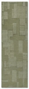 Dywan wełniany Villeroy & Boch Wilhelmine zielony 80 cm x 250 cm  