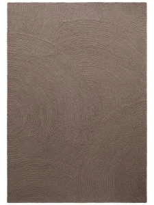 Dywan wełniany Hans Home Eleni brązowy 160 cm x 230 cm 