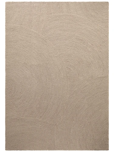 Dywan wełniany Hans Home Eleni beżowy 80 cm x 150 cm  - Nowoczesne fasony do salonu i pokoju