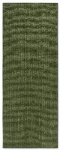 Dywan naturalny jutowy Villeroy & Boch Rosalie zielony 80 cm x 300 cm - Nowoczesne fasony do salonu i pokoju