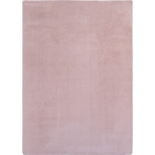 Dywan pluszowy Joy różowy 140 cm x 200 cm   - Nowoczesne fasony do salonu i pokoju