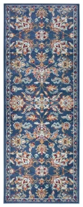 Dywan klasyczny Luxor niebieski 80 cm x 240 cm   