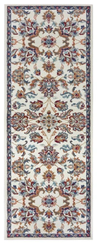 Dywan klasyczny Luxor kremowy 80 cm x 240 cm - Nowoczesne fasony do salonu i pokoju