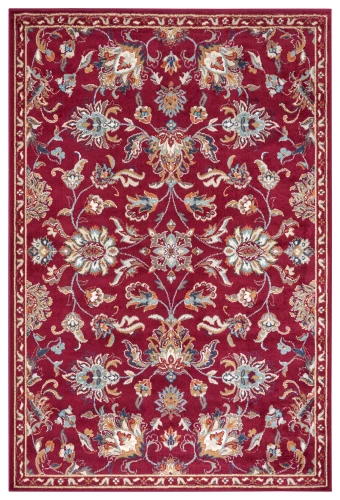 Dywan klasyczny Luxor czerwony 80 cm x 120 cm - Nowoczesne fasony do salonu i pokoju