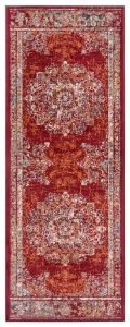 Dywan klasyczny Luxor Rozeta czerwony 80 cm x 240 cm 