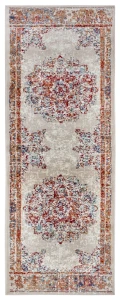 Dywan klasyczny Luxor Rozeta kremowy 80 cm x 240 cm