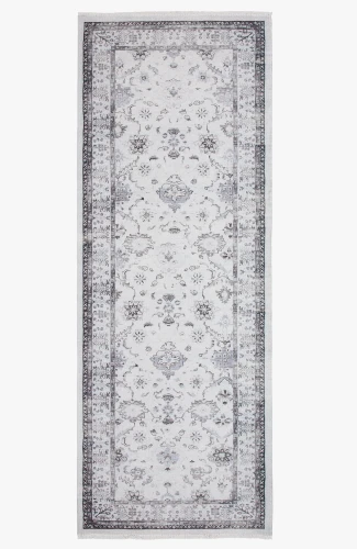 Dywan vintage Armand jasny szary 80 cm x 215 cm  - Nowoczesne fasony do salonu i pokoju