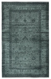 Dywan vintage Armand zielony 120 cm x 160 cm