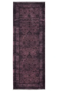Dywan vintage Armand bordowy 80 cm x 215 cm