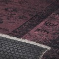dywan-vintage-armand-bordowy-zblizenie-runa-i-spodu-dywanu.webp