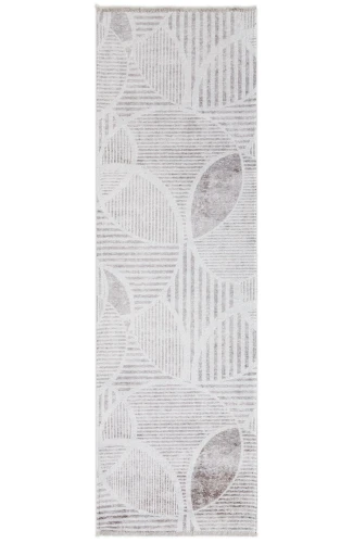 Dywan nowoczesny Dean beżowy 80 cm x 215 cm - Nowoczesne fasony do salonu i pokoju