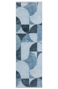 Dywan nowoczesny Dean niebieski 80 cm x 215 cm