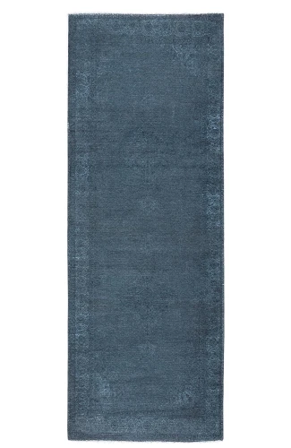 Dywan vintage Marylou granatowy 80 cm x 195 cm - Nowoczesne fasony do salonu i pokoju