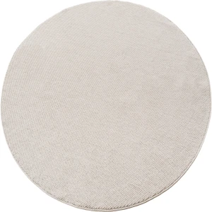 Dywan nowoczesny Helix jednobarwny kremowy 200 cm x 200 cm koło