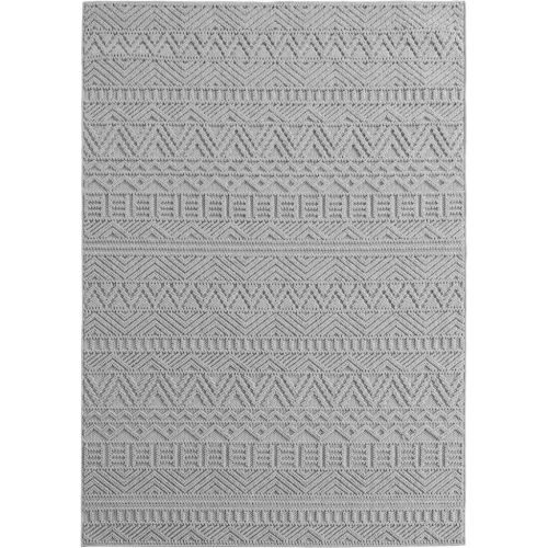 Dywan nowoczesny 3D Helix boho szary 80 cm x 150 cm  - Nowoczesne fasony do salonu i pokoju