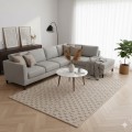 dywan-nowoczesny-3d-helix-bezowy-rzut-aranzacja-w-salonie-na-jasnej-podlodze-z-szara-sofa-stolikiem-kawowym-na-srodku-dywanu-z-duzym-oknem-w-tle.jpg