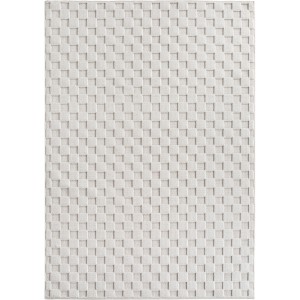 Dywan nowoczesny 3D Helix kremowy 80 cm x 250 cm