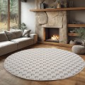 dywan-nowoczesny-3d-helix-kremowy-kolo-rzut-aranzacja-w-salonie-z-sofa-i-kominkiem.jpg