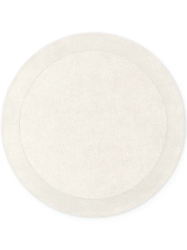 Dywan wełniany Kari kolekcja 1812 Vlleroy &  Boch naturalnie kremowy 150 cm x 150 cm koło - Nowoczesne fasony do salonu i pokoju