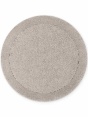 Dywan wełniany Kari kolekcja  1812 Villeroy & Boch szary  200 cm x 200 cm  koło - Nowoczesne fasony do salonu i pokoju