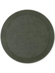 Dywan wełniany Kari kolekcja 1812 Villeroy & Boch zielony 200 cm x 200 cm koło 