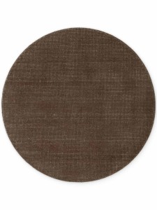 Dywan wełniany Greenwich Ted Baker luksusowy ręcznie tkany Brązowy koło 200 cm x 200 cm