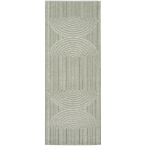 Dywan uniwersalny Nova 3D oliwkowy 80 cm x 250 cm 