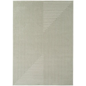 Dywan uniwersalny Nova 3D Geometria oliwkowy 160 cm x 230 cm